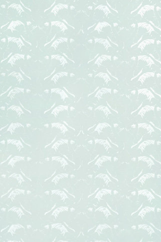 Swan Lake Duck Egg Wallpaper by Barneby Gates 