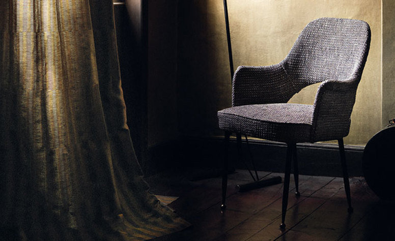 Black Edition Ariana Umber Fabric