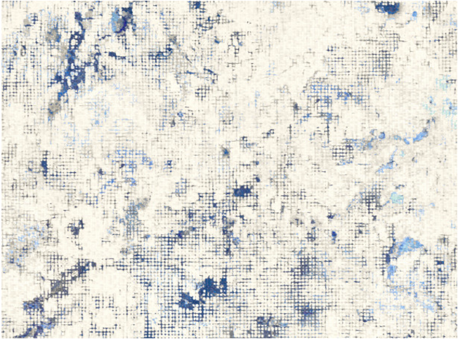 Katsura Zaffre Wallcovering by Black Edition
