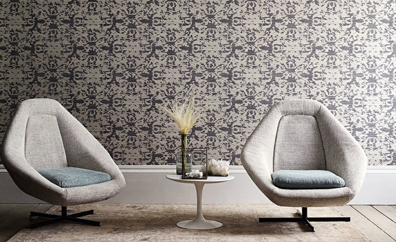 Black Edition Leon Silver Birch Fabric