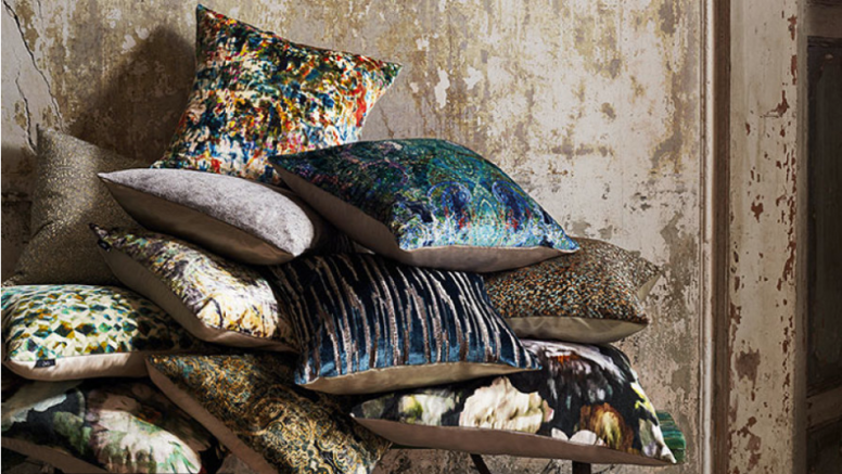 Black Edition Maroque Lazurite Fabric
