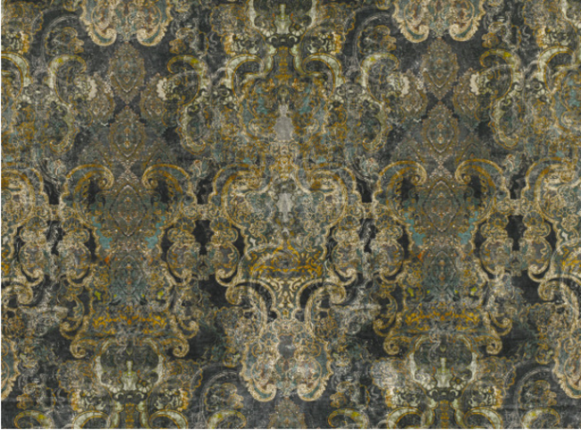 Black Edition Maroque Meteor Fabric