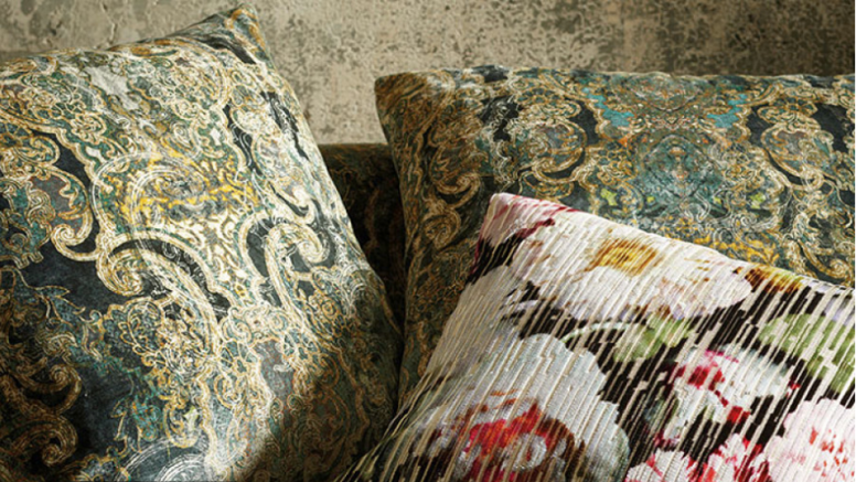 Black Edition Maroque Meteor Fabric