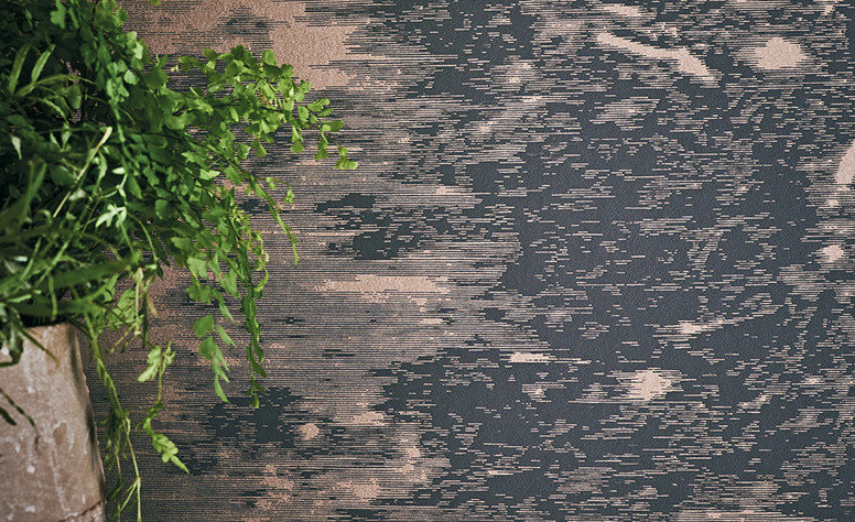 Mitoku Copper Wallcovering by Black Edition