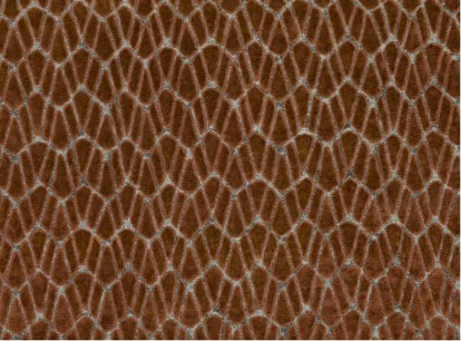Black Edition Rombo Copper Fabric