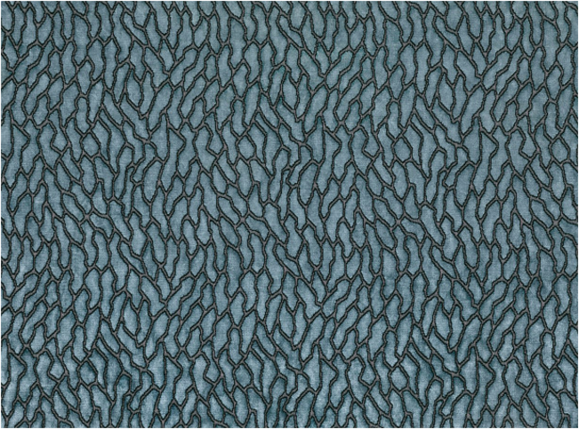 Black Edition Romita Teal Fabric
