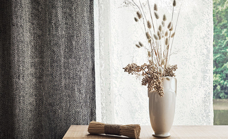 Black Edition Yuki Opaline Fabric