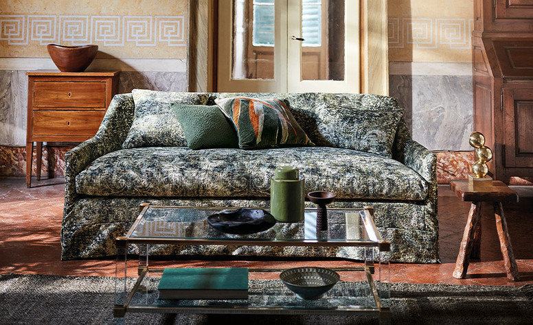 Jacinta Jasper Fabric by Black Edition