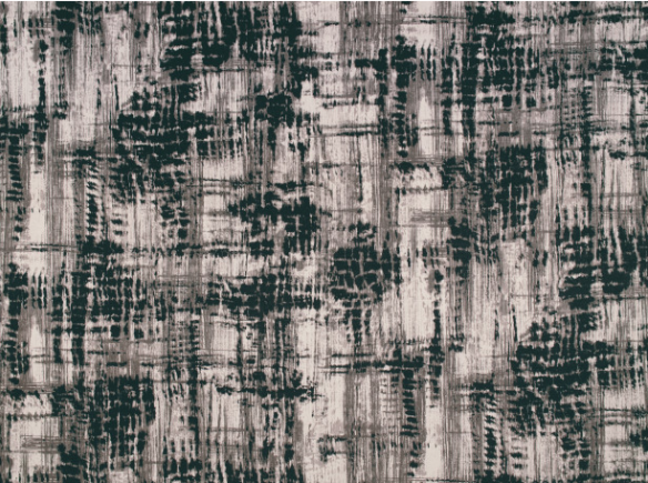 Jackson Charcoal Fabric by Black Edition