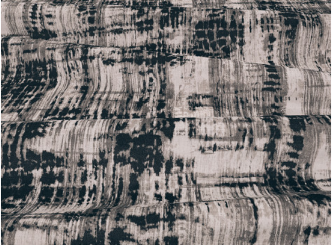 Jackson Charcoal Fabric by Black Edition