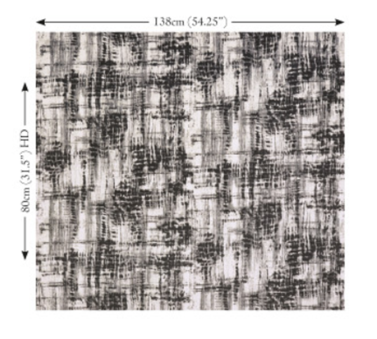 Jackson Charcoal Fabric by Black Edition