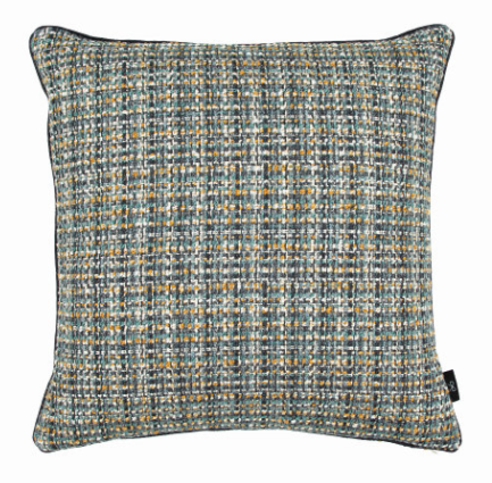 Kiriko Teal Cushion by Black Edition