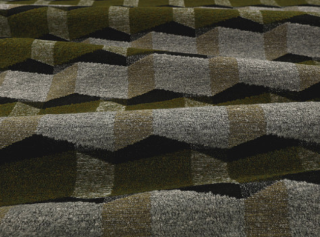 Muoto Wakame Fabric by Black Edition