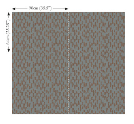 Mysa Wallcovering Copper by Black Edition 