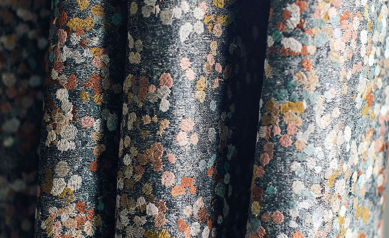 Naira Mehndi Fabric by Black Edition