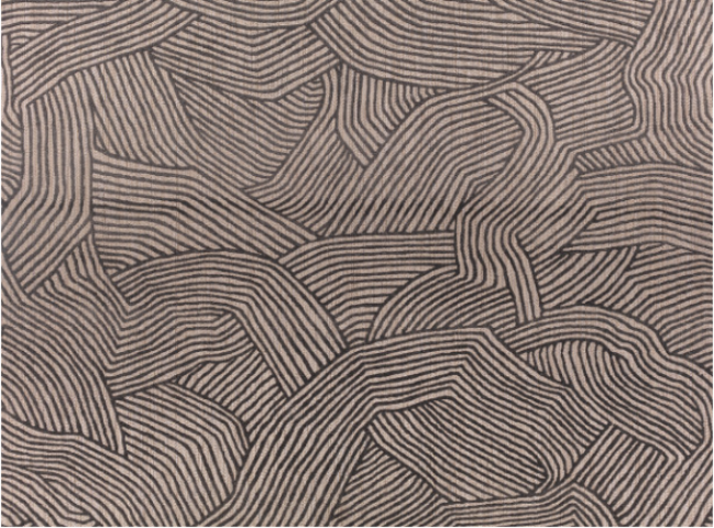 Oriku Wallcovering Anthracite by Black Edition 
