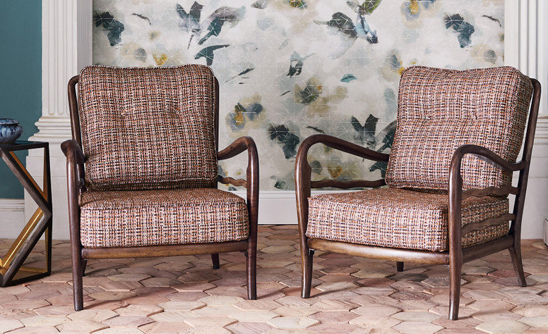 Orimono Wallcovering Indium by Black Edition 