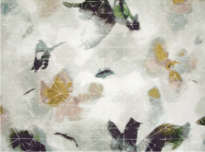 Orimono Wallcovering Lotus by Black Edition 
