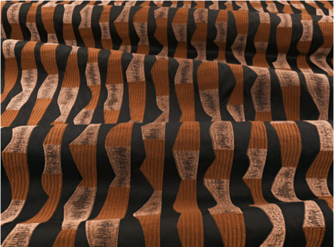 Ozari Mehndi Fabric by Black Edition