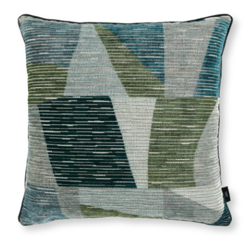 Tabala Velvet Cushion Wakame by Black Edition