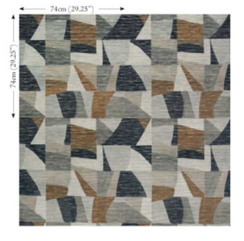 Tabala Velvet Oxide Fabric by Black Edition