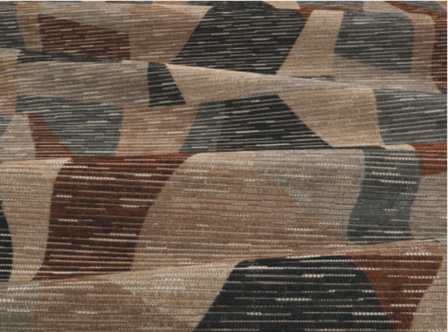 Tabala Velvet Syrah Fabric by Black Edition