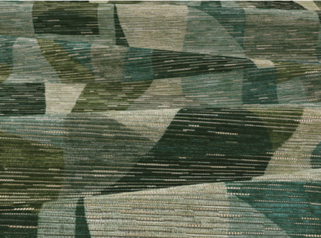 Tabala Velvet Wakame Fabric by Black Edition