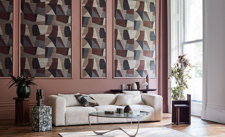 Tabala Wallcovering Syrah by Black Edition 
