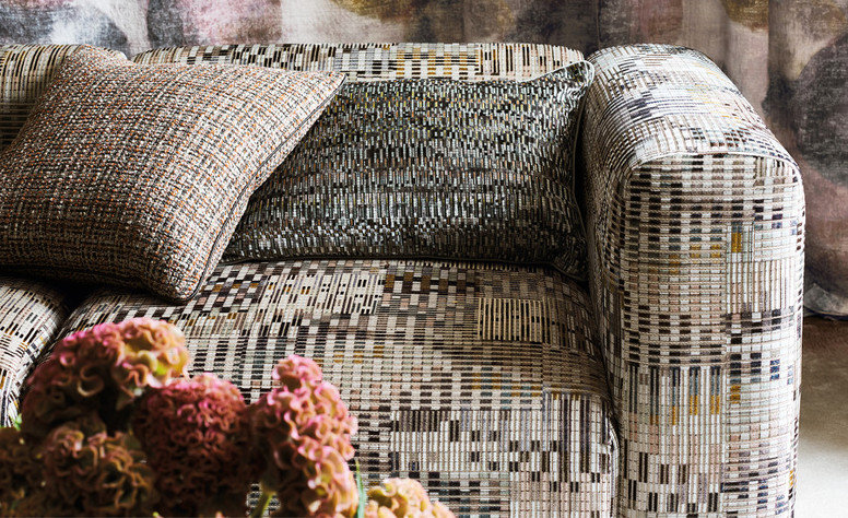 Tiano Gunmetal Cushion by Black Edition