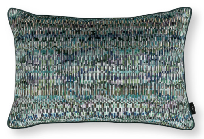 Tiano Peacock Cushion by Black Edition