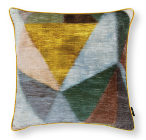 Zafaro Lotus Cushion by Black Edition