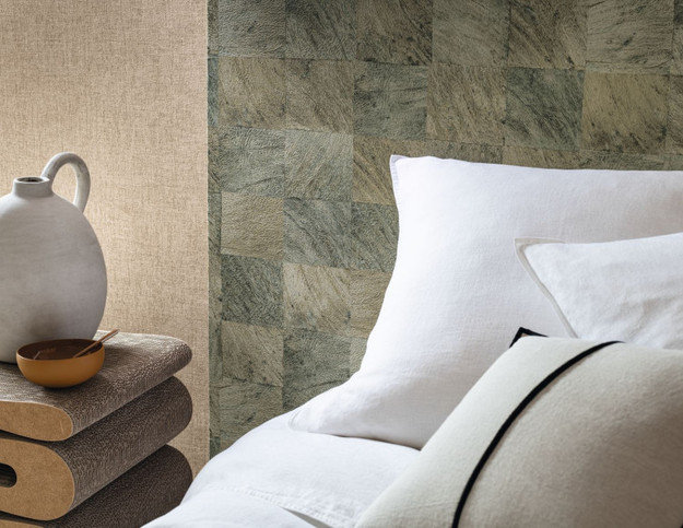 Abale Emeraude Wallcovering by Casamance