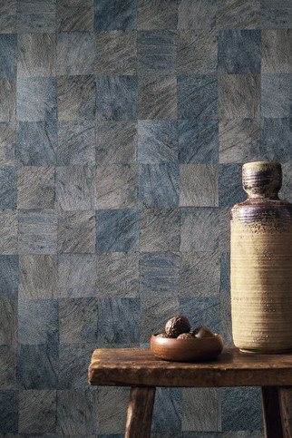 Abale Marine Wallcovering by Casamance