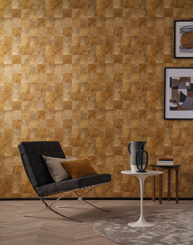 Abale Ocre Wallcovering by Casamance
