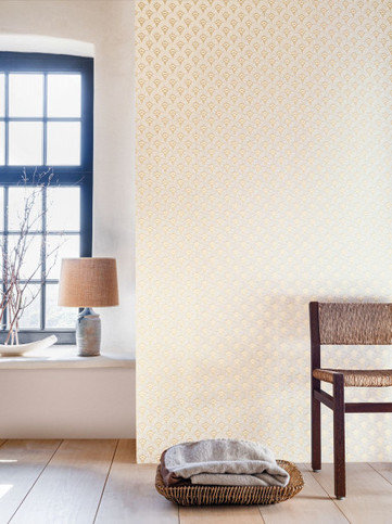 Adenium Sable Wallcovering by Casamance