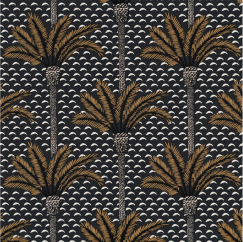 Atlas Carbone Wallcovering by Casamance