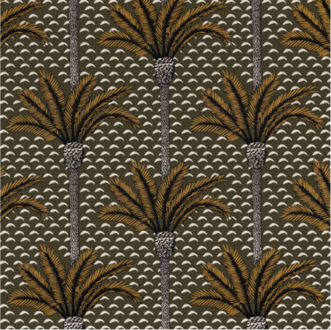 Atlas Kaki Wallcovering by Casamance