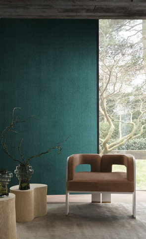 Atmosphere Vert Emeraude Wallcovering by Casamance