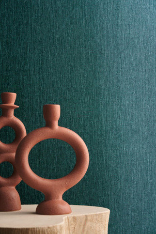 Atmosphere Vert Emeraude Wallcovering by Casamance
