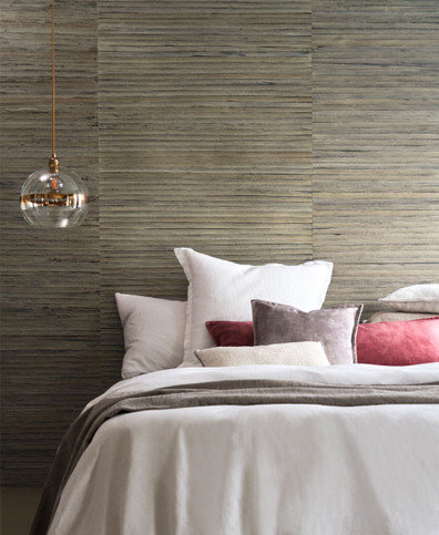 Buri Gris Bleute Wallcovering by Casamance