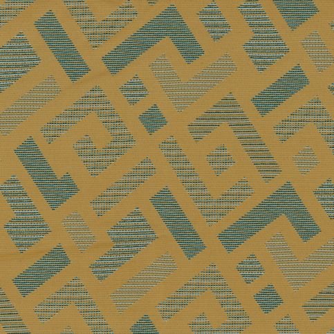 Buci Yellow Gold Fabric by Casamance 