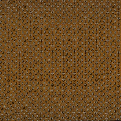 Fusain Brown Fabric by Casamance