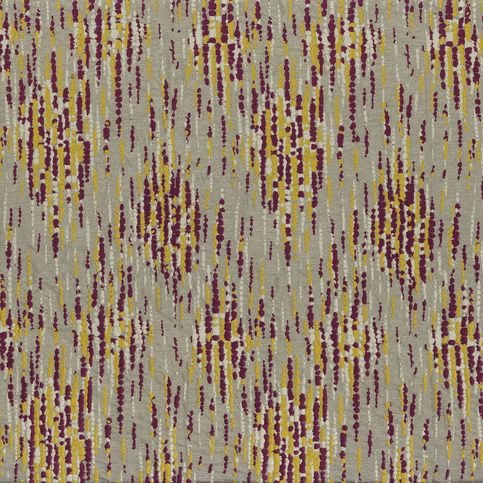 Madrigal Wine / Mustard Fabric by Casamance 