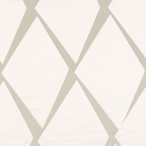 Manu White Petal Fabric by Casamance
