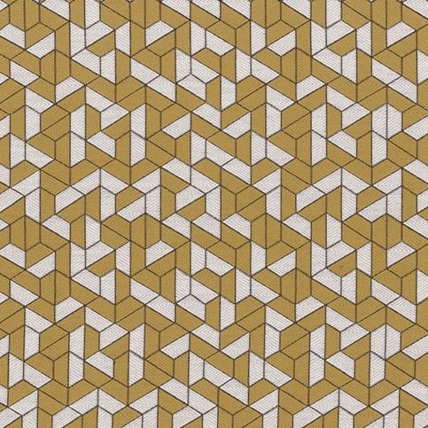 Montalembert Yellow Gold Fabric by Casamance 