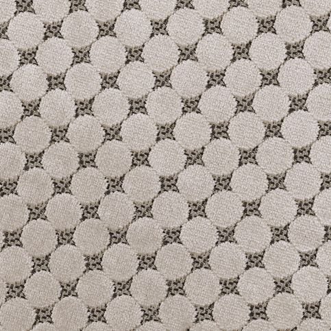 Pilea Chalk Fabric by Casamance