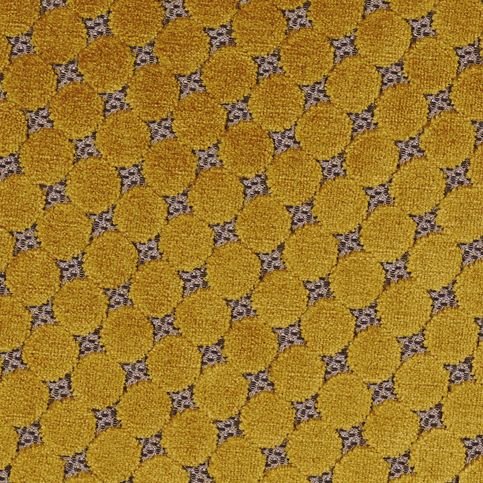 Pilea Yellow Gold Fabric by Casamance