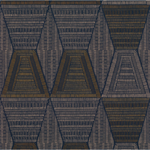 Daia Marine Wallcovering by Casamance