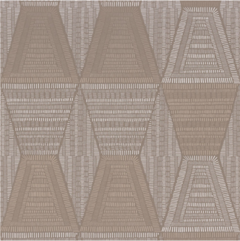 Daia Taupe Wallcovering by Casamance