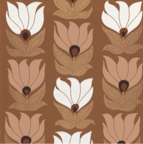 Dauphine Ambre Wallcovering by Casamance